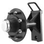 Shipping Container Wheels 8-Lug Wheels Kit, Heavy Duty Shipping Container Axle with Ratchet Tie Down-Moves 6 m-12 m, Secure Tran
