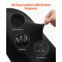30 Pcs Black Chair Covers, Polyester Spandex Chair Cover, Stretch Slipcovers for Wedding Party Dining Banquet Flat-Front Chair C
