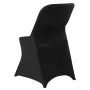 VEVOR 30 Pcs Black Chair Covers, Polyester Spandex Chair Cover, Stretch Slipcovers for Wedding Party Dining Banquet Flat-Front C