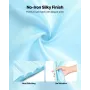 Satin Chair Sashes Bows, 100PCS Chair Ribbon Ties Back Sash, 7 x 108 inch, Light Blue Wedding Reception Decoration, for Wedding 