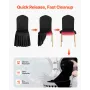 30 Pcs Black Chair Covers, Polyester Spandex Chair Cover, Stretch Slipcovers for Wedding Party Dining Banquet Flat-Front Chair C