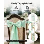 Satin Stole Sashes Sløjfer, 100 STK Stole Ribbon Bindes Ryg