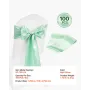 Satin Stole Sashes Sløjfer, 100 STK Stole Ribbon Bindes Ryg