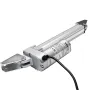 12V Linear Actuator, 101.6mm Stroke IP65 Waterproof Linear Actuator, 3000N 5mm/s Motion Actuators with Mounting Brackets for Sol