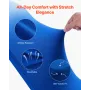 50 Pcs Royal Blue Chair Covers, Polyester Spandex Chair Cover, Stretch Slipcovers for Wedding Party Dining Banquet Flat-Front Ch