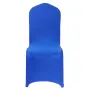 50 Pcs Royal Blue Chair Covers, Polyester Spandex Chair Cover, Stretch Slipcovers for Wedding Party Dining Banquet Flat-Front Ch