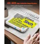 VEVOR Portable Digital Magnifier, 127mm HD Electronic Video Magnifier for Low Version, 4X - 32X Zoom Electronic Reading Aid with