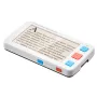 Portable Digital Magnifier, 127mm HD Electronic Video Magnifier for Low Version, 4X - 32X Zoom Electronic Reading Aid with 17 Co