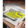 VEVOR Portable Digital Magnifier, 127mm HD Electronic Video Magnifier for Low Version, 2X - 48X Electronic Reading Aid with 13MP
