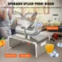Commercial Ice Shaver Crusher, 299.8 kg Per Hour Electric Snow Cone Maker, 350W Shaved Ice Machine with Dual Blades for Parties 