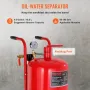 10 gallon/38L Sandblaster udstyret med dyseafbrydelsesventil