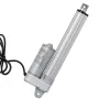 12V Linear Actuator, 152.4mm Stroke IP65 Waterproof Linear Actuator, 3000N 5mm/s Motion Actuators with Mounting Brackets for Sol