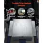 Truck Bed Tool Box, Heavy Duty Aluminum Tool Box with Diamond Plate, Storage Toolbox Chest Organizer Supports up to 100 kg, Idea