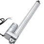 12V Linear Actuator, 304.8mm Stroke IP65 Waterproof Linear Actuator, 3000N 5mm/s Motion Actuators with Mounting Bracket for Sola