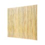 Natural Rolled Bamboo Fence Bamboo Panel 4 ft H x 8 ft L x 0.75 in D.