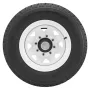 Shipping Container Wheels 8-Lug Wheels Kit, Heavy Duty Shipping Container Accessories with Ratchet Tie Down-Moves 6 m-12 m, Secu