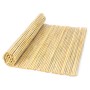 Natural Rolled Bamboo Fence Bamboo Panel 4 ft H x 8 ft L x 0.75 in D.