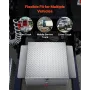 Truck Bed Tool Box, Heavy Duty Aluminum Tool Box with Diamond Plate, Storage Toolbox Chest Organizer Supports up to 100 kg, Idea