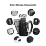 Vacuum Travel Rygsæk, 65L, Udvidbar Vacuum Seal Compression