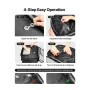 Vacuum Travel Rygsæk, 65L, Udvidbar Vacuum Seal Compression