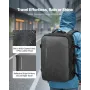 Vacuum Travel Rygsæk, 65L, Udvidbar Vacuum Seal Compression