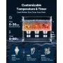 10L Ultrasonic Cleaner, Professional Ultrasonic Cleaner Machine with Cleaning Basket & Digital Display, 180W Stainless Steel 40k