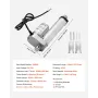 12V lineær aktuator, 101,6 mm slaglængde 15 mm/s High-Speed
