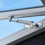 12V Linear Actuator, 101.6mm Stroke 15mm/s High-Speed 1000N Linear Motion Actuator - with IP54 Protection & Mounting Bracket for