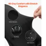 150 Pcs Black Chair Covers, Polyester Spandex Chair Cover, Stretch Slipcovers for Wedding Party Dining Banquet Flat-Front Chair 