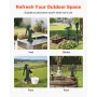 Well Hand Pitcher Pump, 25 ft Maximum Lift, Antique Cast Iron Manual Hand Water Pump, NPT 1-1/4 in Connection, Easy Installation