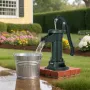 Well Hand Pitcher Pump, 25 ft Maximum Lift, Antique Cast Iron Manual Hand Water Pump, NPT 1-1/4 in Connection, Easy Installation