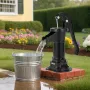 VEVOR Well Hand Pitcher Pump, 25 ft Maximum Lift, Antique Cast Iron Manual Hand Water Pump, NPT 1-1/4 in Connection, Easy Instal