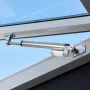 12V Linear Actuator, 203.2mm Stroke 15mm/s High-Speed 1000N Linear Motion Actuator - with IP54 Protection & Mounting Bracket for