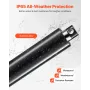 12V Linear Actuator, 150mm Stroke Ultra Heavy-Duty 9000N Linear Motion Actuator, IP65-Rated 5mm/s with Mounting Brackets for Ind