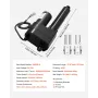 VEVOR 12V lineær aktuator, 150 mm slaglængde Ultra Heavy-Duty 9000N lineær bevægelsesaktuator, IP65-klassificeret 5 mm/s med