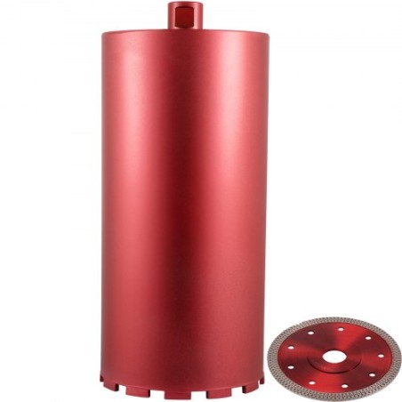 Diamond Core Drill, 8"/203mm Diameter Core Drill Bit, 14"/355mm Concrete Core Drill Bit, 5/8"-11 Thread Core Bit, Dry/Wet Drill
