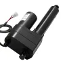 12V Linear Actuator, 150mm Stroke Ultra Heavy-Duty 9000N Linear Motion Actuator, IP65-Rated 5mm/s with Mounting Brackets for Ind