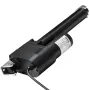 12V Linear Actuator, 200mm Stroke Ultra Heavy-Duty 9000N Linear Motion Actuator, IP65-Rated 5mm/s with Mounting Brackets for Ind