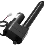 12V Linear Actuator, 200mm Stroke Ultra Heavy-Duty 9000N Linear Motion Actuator, IP65-Rated 5mm/s with Mounting Brackets for Ind