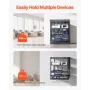 12U Open Frame Network Rack, 585 mm dybde, vægmonteret eller