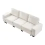 3 Steater sofa, modulær sektionssofa med opbevaringsplads i