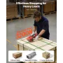 Electric Strapping Machine, 2 x 4000mAh Batteries, Automatic Strapping Tool with Digital Display for 9-16 mm Wide PP/PET Straps,