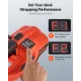 elektrisk omsnøringsmaskine, 2 x 4000mAh batterier, automatisk