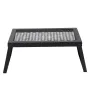 Foldning lejrbål grill bærbar camping brand pit stål udendørs