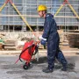 10Gal/40L Sandblaster Equipped with Nozzle Shut-Off Valve Pressure Gauge Ceramic Nozzle 2.5m Hose Filling Funnel Watertrap 6\" R