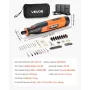 VEVOR 73-Piece Cordless Rotary Tool Kit, DC4V Portable Mini Power Rotary Tool, 5-Level Speed 7000-20000 RPM Multi-Purpose DIY To