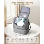 VEVOR Breast Pump Bag, Breast Feeding Bag with Ice Pack, Fits for S1/S2, Pumping Accessories & Breastmilk Storage, Portable Pump
