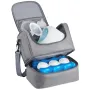 VEVOR Breast Pump Bag, Breast Feeding Bag with Ice Pack, Fits for S1/S2, Pumping Accessories & Breastmilk Storage, Portable Pump