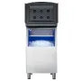 Commercial Ice Maker Storage Bin, 113 KG Capacity Ice-Bin, Stainless Steel Commercial Ice Storage Bin with Adjustable Anti-slip 