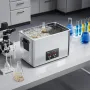 30L Ultrasonic Cleaner, Professional Ultrasonic Cleaner Machine with Cleaning Basket & Digital Display, 480W Stainless Steel 40k